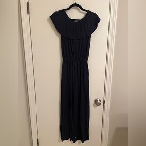 Molo navy knit pant jumpsuit, size 158-164 (fits like a size 16)